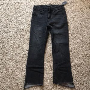 NWT Abercrombie High Rise Crop Flare Jeans